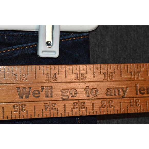 American Eagle Outfitters Jegging Women's 8 Super Stretch Dark Denim Leggings - Picture 7 of 8